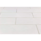 Ivy Hill Tile Essential White 4 in. x 12 in. x 6mm Polished Ceramic Subway Wall Tile (9.68 sq. ft./case)
