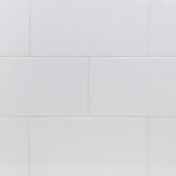 Ivy Hill Tile Essential White 8 in. x 16 in. x 8.5 mm Polished Ceramic Wall Tile (25 Pieces, 21.52 sq. ft. per Box)