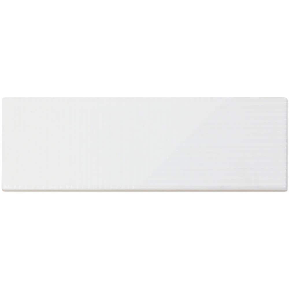Ivy Hill Tile Ace White 2 in. x 8 in. x 9 mm Polished Ceramic Subway Wall Tile (38 pieces / 5.38 sq. ft. / box)