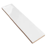 Ivy Hill Tile Catalina White 3 in. x 12 in. x 8 mm Ceramic Wall Subway Tile, 44 Pieces (10.76 sq. ft./Case)
