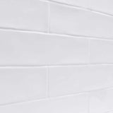 Ivy Hill Tile Catalina White 3 in. x 12 in. x 8 mm Ceramic Wall Subway Tile, 44 Pieces (10.76 sq. ft./Case)