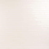 Ivy Hill Tile Nantucket 2 in. x 20 in. White Polished Ceramic Wall Tile (20 pieces / 5.38 sq. ft. / case)