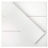 Ivy Hill Tile Barnet White 3 in. x 9 in. x 10mm Matte Ceramic Subway Wall Tile (30 pieces / 5.16 sq. ft. / box)