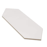 Ivy Hill Tile Russell White 4 in. x 12 in. 10 mm Matte Porcelain Subway Floor and Wall Tile (40 pieces, 10.76 sq. ft. per Box)
