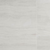 Atlanta White 23.45 in. x 47.07 in. Matte Travertine Look Porcelain Floor and Wall Tile (31 sq. ft./Case)