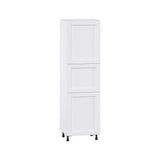 J COLLECTION Mancos Bright White Shaker Assembled Pantry Kitchen Cabinet with 4-Shelves (24 in. W x 84.5 in. H x 24 in. D)