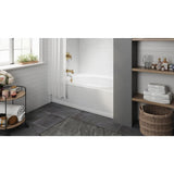 Jacuzzi PROJECTA 60 in. x 42 in. Acrylic Right-Hand Drain Rectangular Alcove Whirlpool Bathtub in White