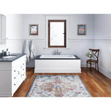 PROJECTA 60 in. x 36 in. Acrylic Drop-in Rectangular Soaking Bathtub in White
