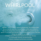 Jacuzzi PROJECTA 60 in. x 42 in. Acrylic Rectangular Drop-in Whirlpool Bathtub in White