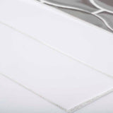 Jeffrey Court Allegro White 3 in. x 12 in. Glossy Ceramic Wall Tile (16.5 sq. ft. / Case)