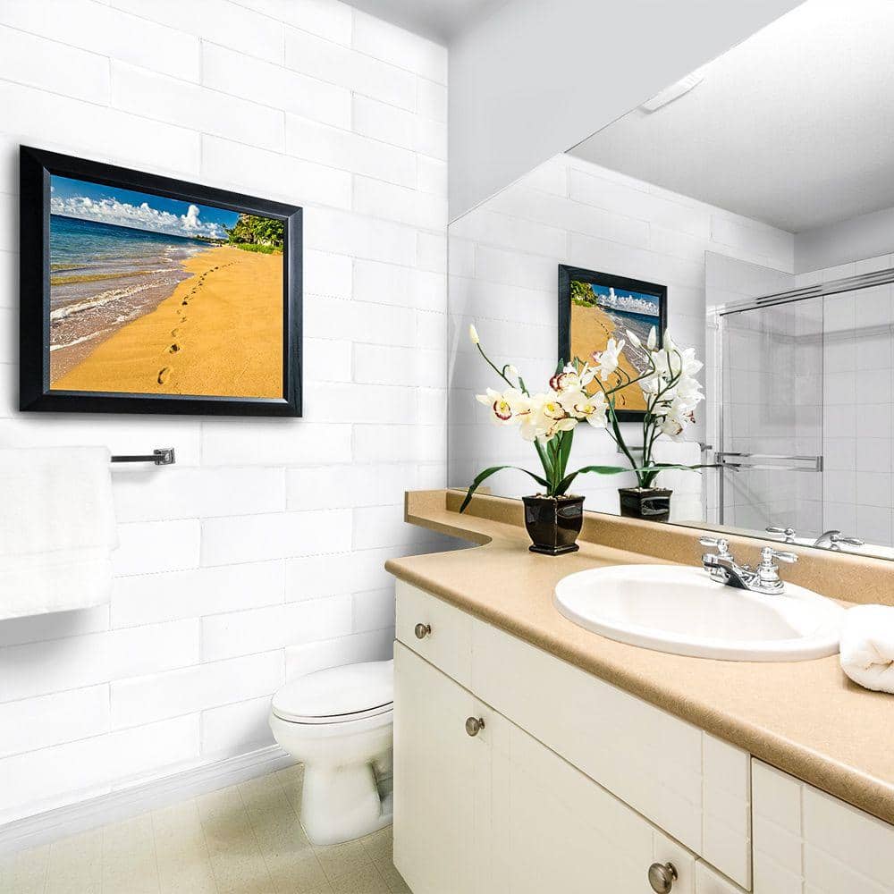 Jeffrey Court Allegro White 3 in. x 12 in. Glossy Ceramic Wall Tile (16.5 sq. ft. / Case)