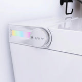 JimsMaison Elongated Smart Bidet Toilet 1.19 GPF with Foot Sensing and Auto Flushing