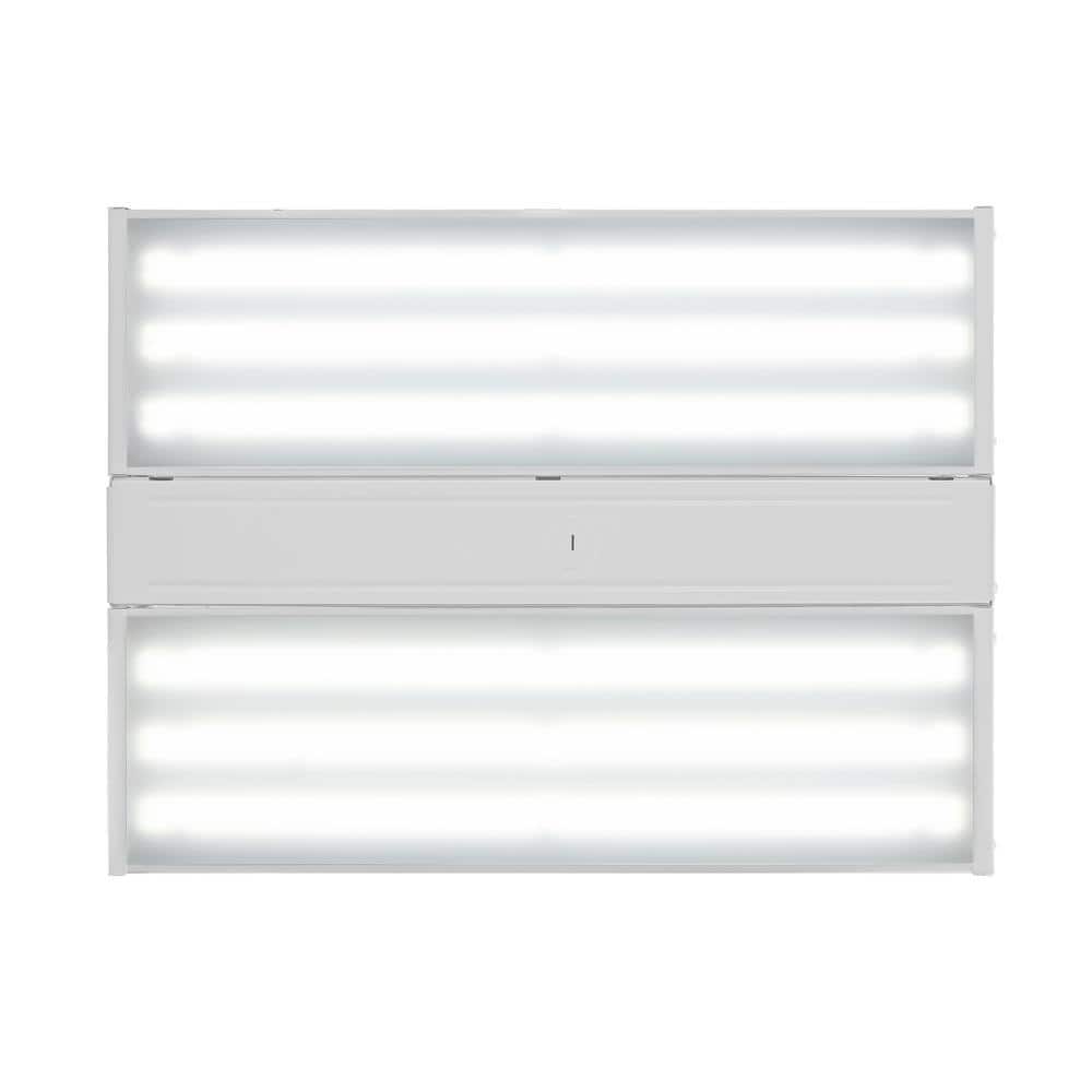 JONATHAN Y 1.98 ft. 220-Watt Equivalent Integrated LED White Shop High Bay Light with 28600 Lumens 5000K