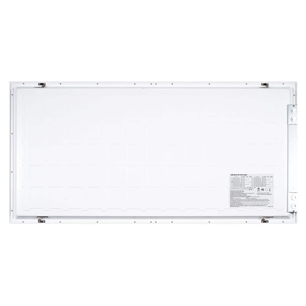 JONATHAN Y 2 ft. x 4 ft. Skylight 50-Watt 5500 Lumens Dimmable Integrated LED Flat Panel Light with 5000K, White (Set of 2)