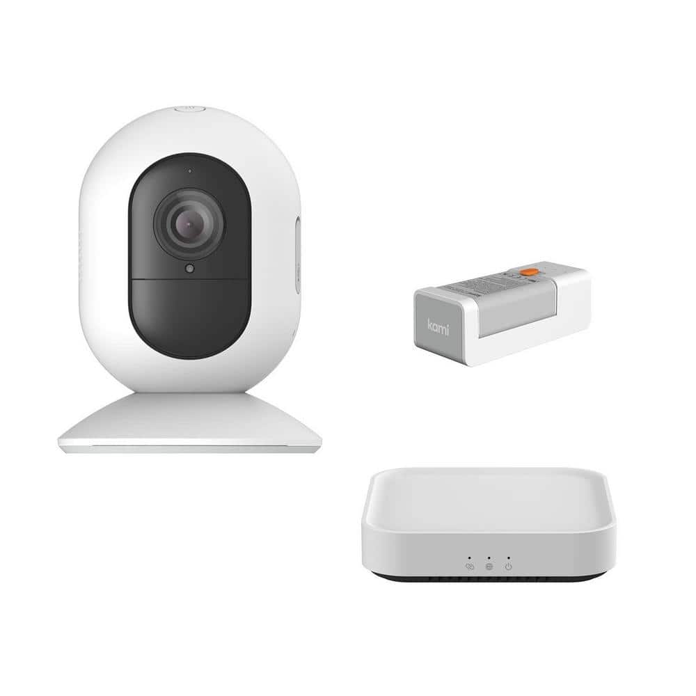 Kami WK101 Wireless Outdoor Security Surveillance Camera with IP-65 Water-Resistant Design and Night Vision