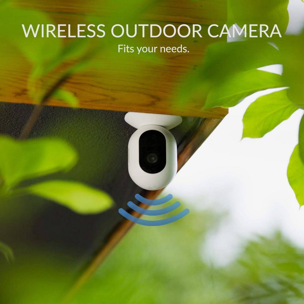 Kami WK101 Wireless Outdoor Security Surveillance Camera with IP-65 Water-Resistant Design and Night Vision