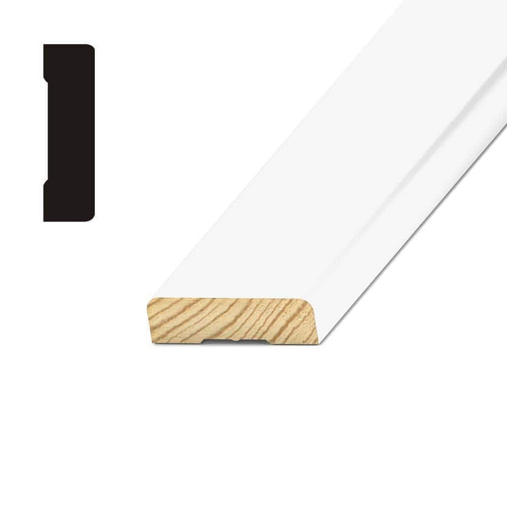 Kelleher Doorpack 9/16 in. x 2-1/4 in. x 84 in. Primed Pine Casing Molding (5-Pack)