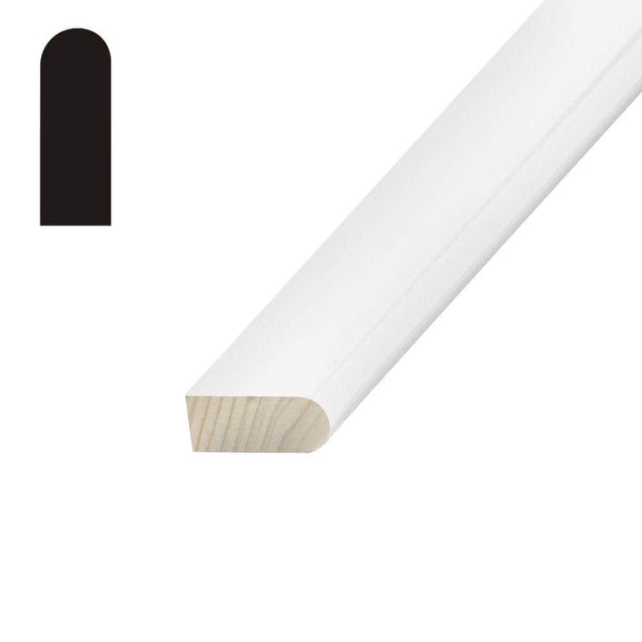 Kelleher 7/16 in. x 1-1/4 in. Primed Pine Bead Moulding