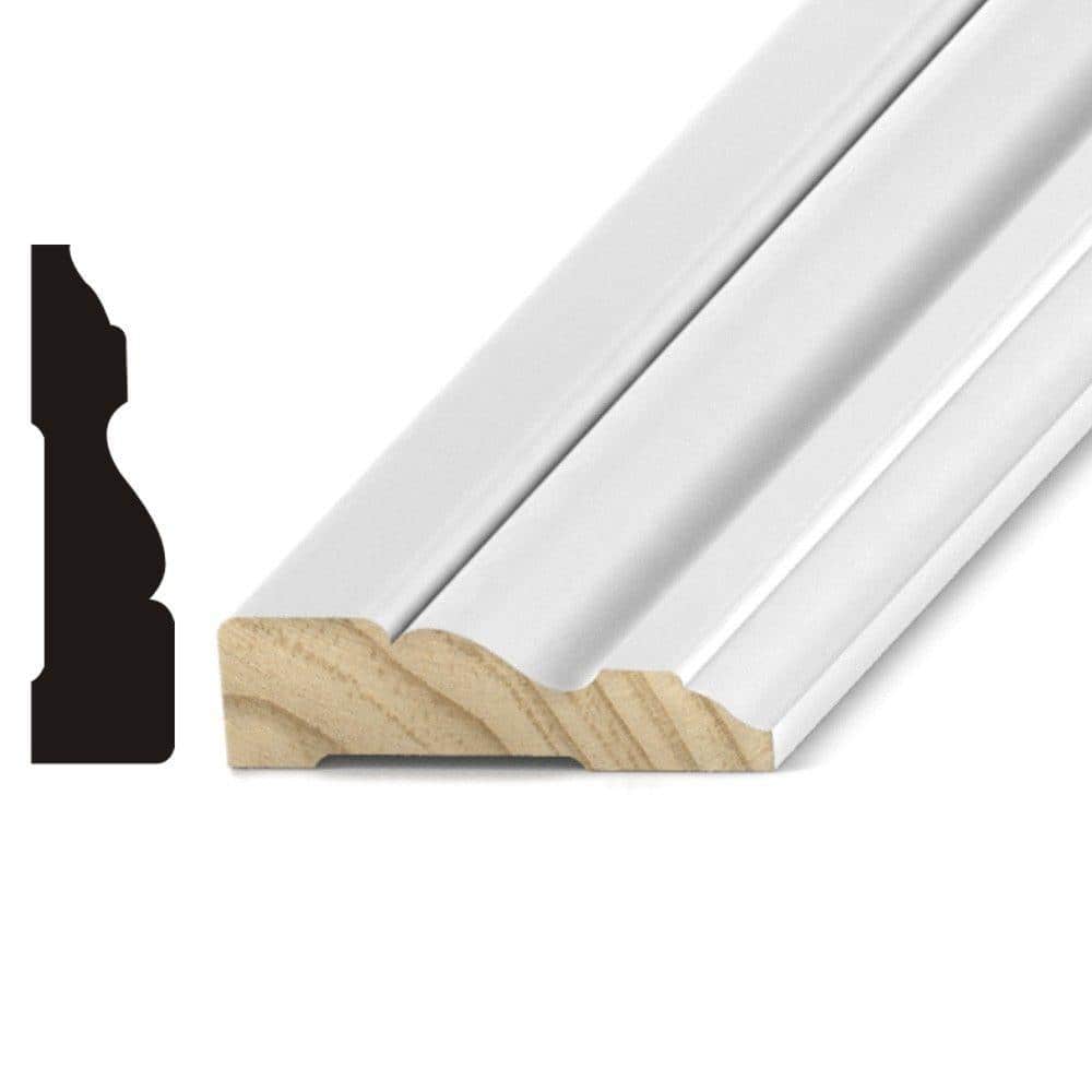 Kelleher Riviera 11/16 in. x 2-1/2 in. Primed Pine Casing