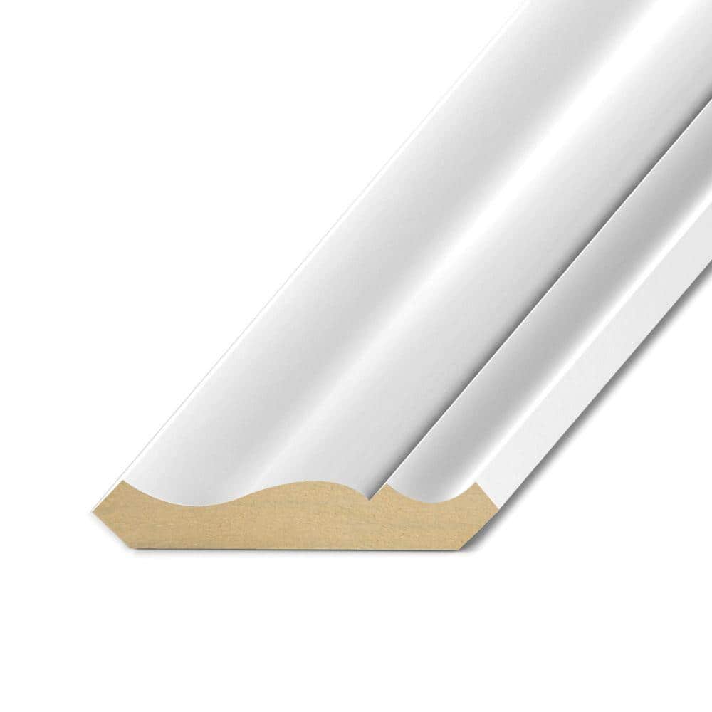 Kelleher LWM48 - 9/16 in. x 4-1/4 in. Primed MDF Crown Molding