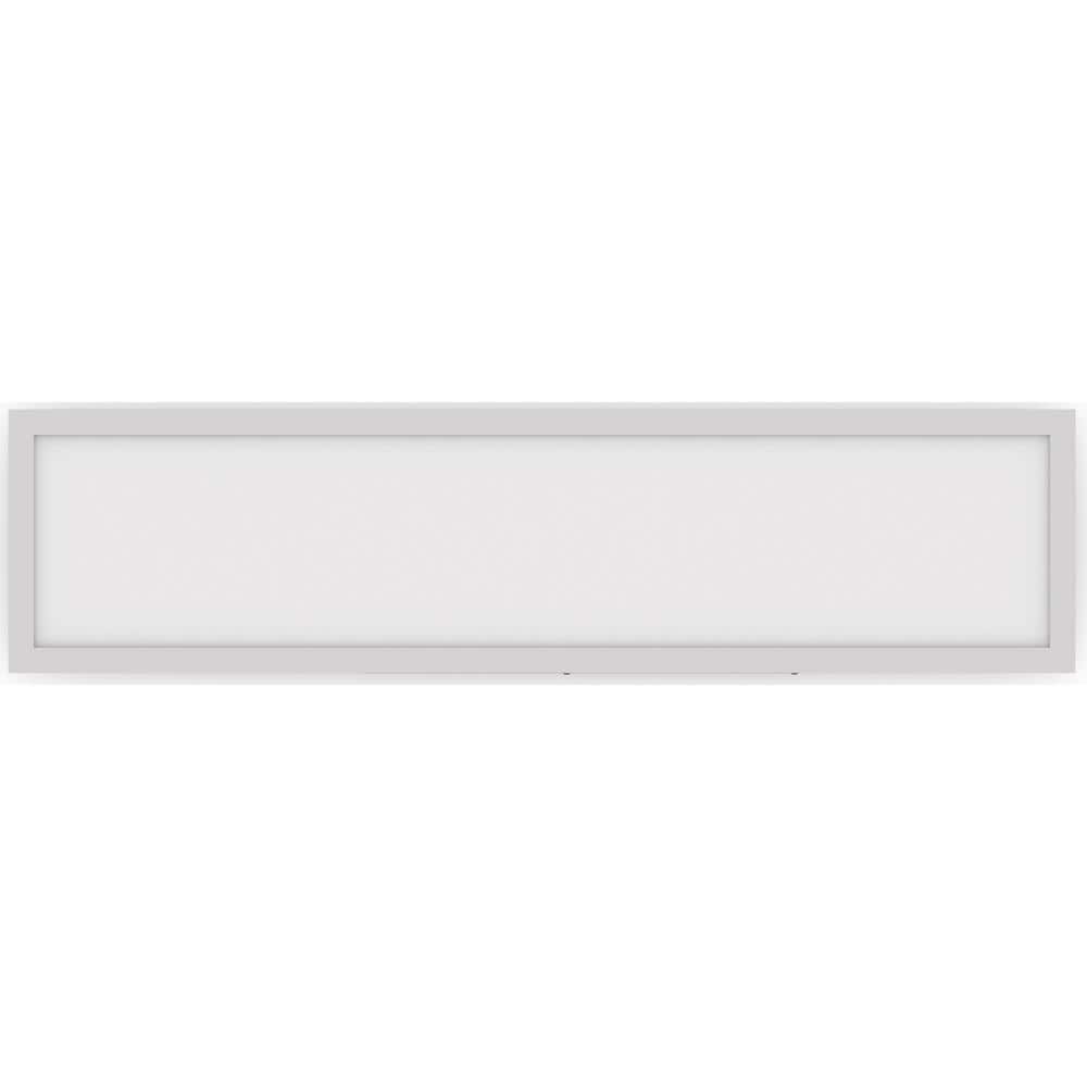 LEDone 1 ft. x 4 ft. 2500/3125/3750 Lumens Integrated LED Panel Light, 3500K/4500K/5000K (4-Pack)