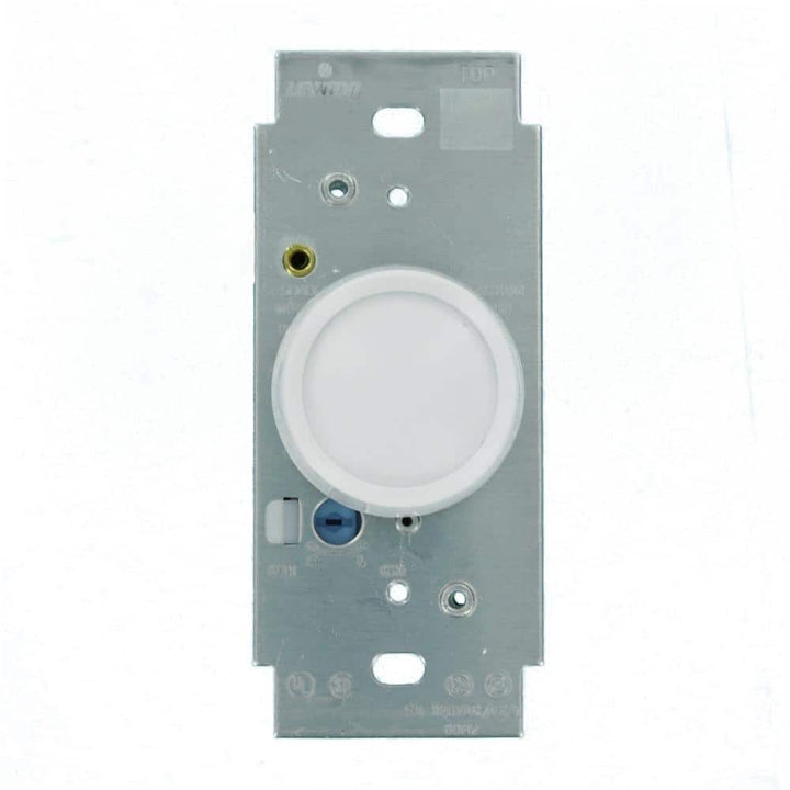 Leviton 5-Amp Trimatron Single Pole Full Range Rotary Fan Speed Control, White