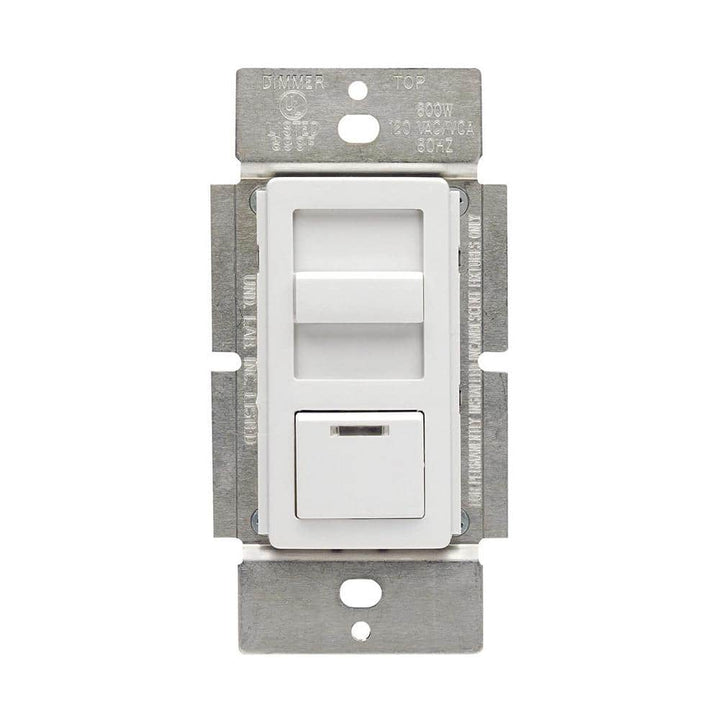 Leviton 5 Amp Decora IllumaTech Single-Pole Step Fan Speed Control with Preset Button – White, Ivory & Light Almond