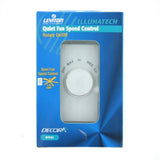 Leviton 1.5 Amp Decora Single-Pole Rotary Step Fan Speed Control, White