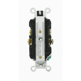 Leviton 15 Amp Commercial Grade Duplex Outlet, White (10 Pack)