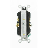 Leviton 15 Amp Commercial Grade Duplex Outlet, White