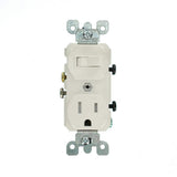 Leviton 15 Amp Tamper-Resistant Combination Switch and Outlet, White (R62-T5225-0WS)