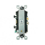 Leviton Decora 15 Amp Tamper-Resistant Combo Switch and Outlet, White (R62-T5625-0WS)