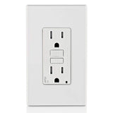 Leviton 15 Amp Tamper Resistant AFCI Outlet, White