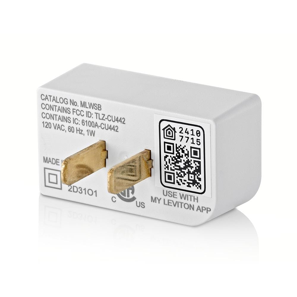 Leviton Decora Smart Wi-Fi Bridge, Use with DN6HD/DN15S No-Neutral Dimmers and Switches