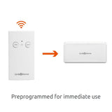 Link2Home Wireless Indoor Remote Control Outlet Switch with 1 RCV and 1 Remote