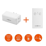 Link2Home Wireless Indoor Remote Control Outlet Switch with 1 RCV and 1 Remote