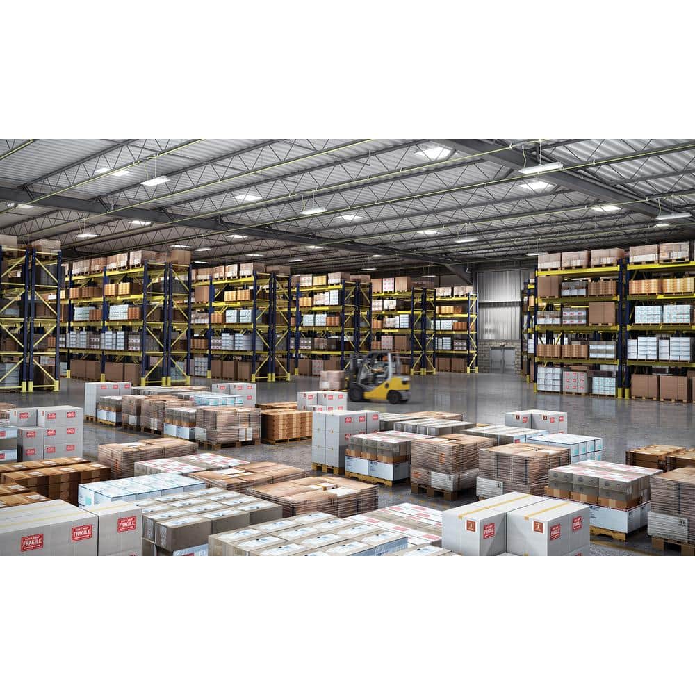 Lithonia Lighting Contractor Select I-Beam 2 ft. 200-Watt Equivalent Integrated LED Dimmable White High Bay Light Fixture, 4000K