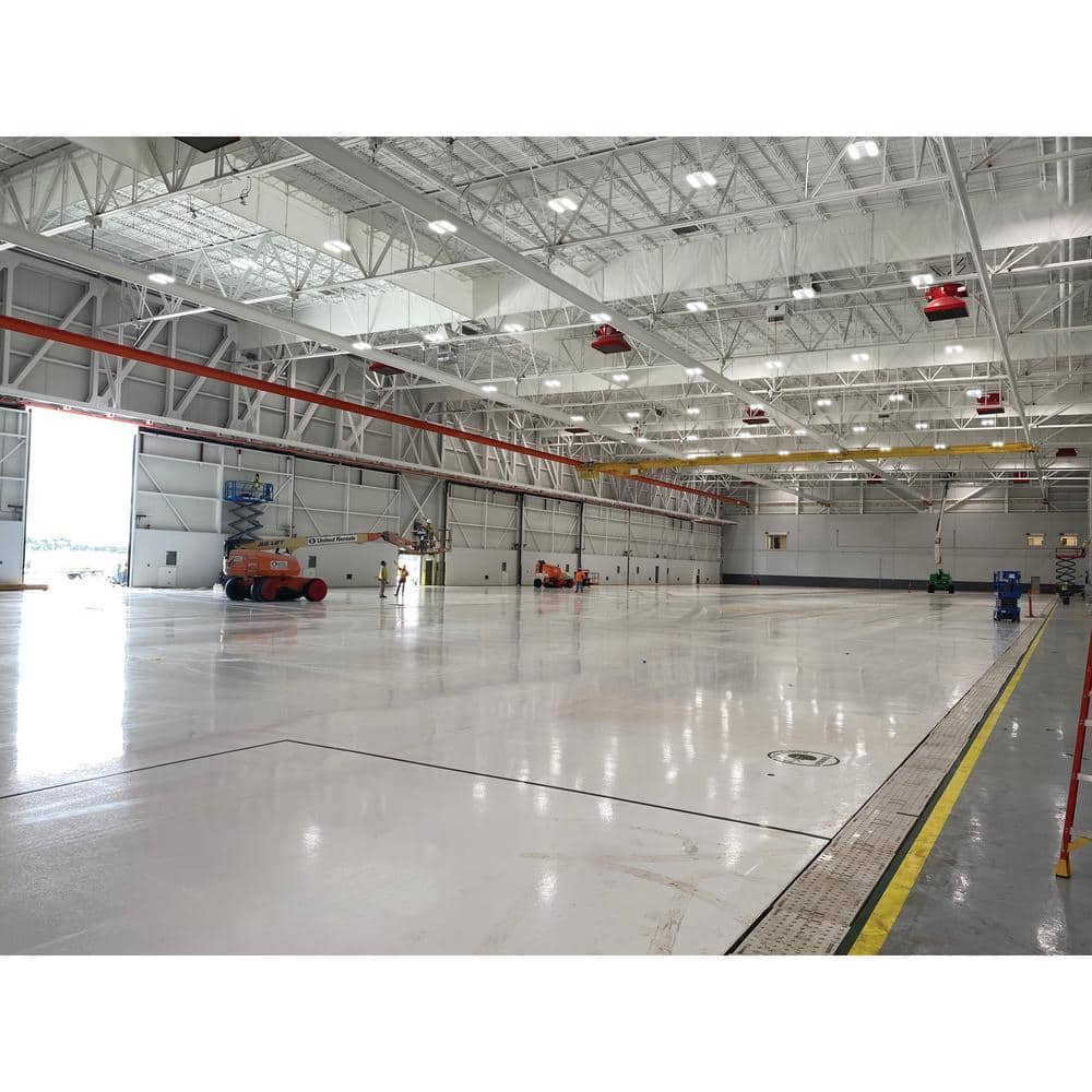 Lithonia Lighting Contractor Select CPHB 1.2 ft. 175-Watt Equivalent Integrated LED Dimmable White High Bay Light, 5000K