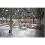 Lithonia Lighting Contractor Select CPRB 250-Watt Equivalent Integrated LED White High Bay Light Fixture, 4000K