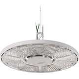 Lithonia Lighting Contractor Select CPRB 250-Watt Equivalent Integrated LED White High Bay Light Fixture, 4000K