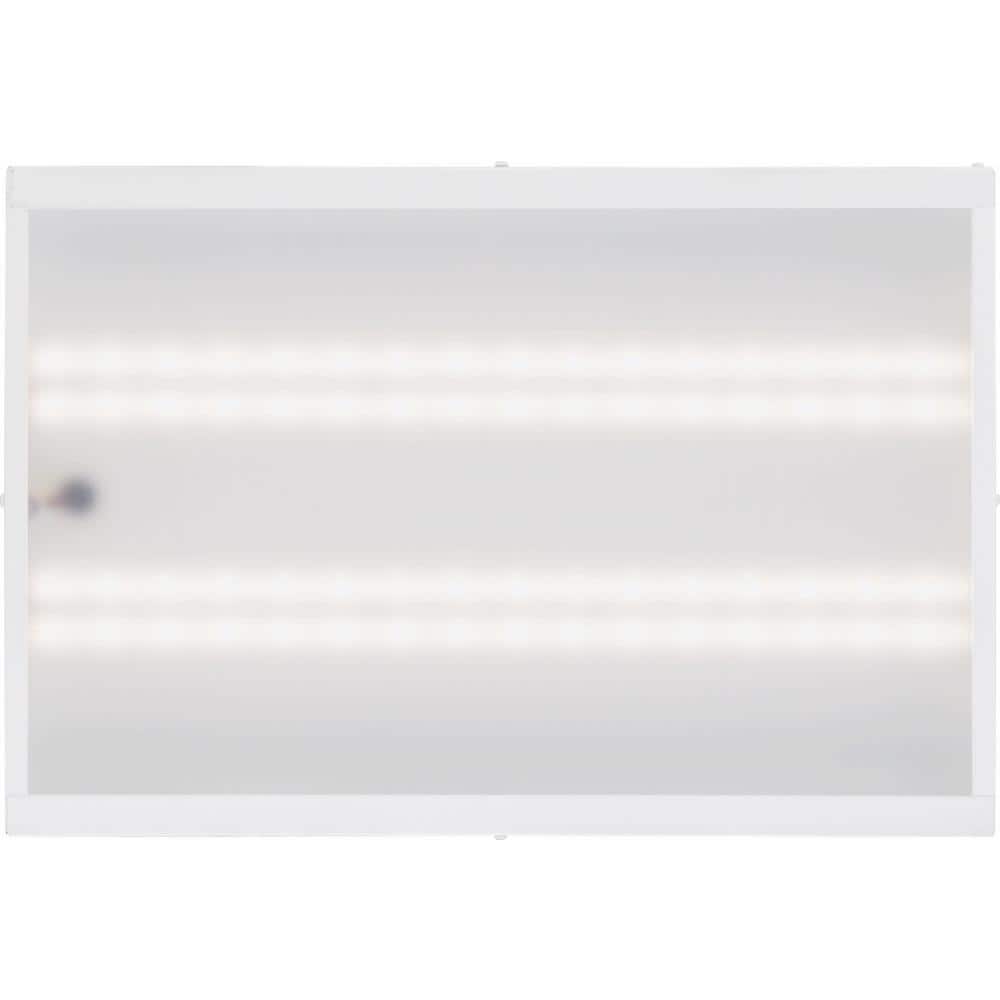 Lithonia Lighting Contractor Select I-Beam 2 ft. 400-Watt Equivalent Integrated LED Dimmable White High Bay Light Fixture, 5000K