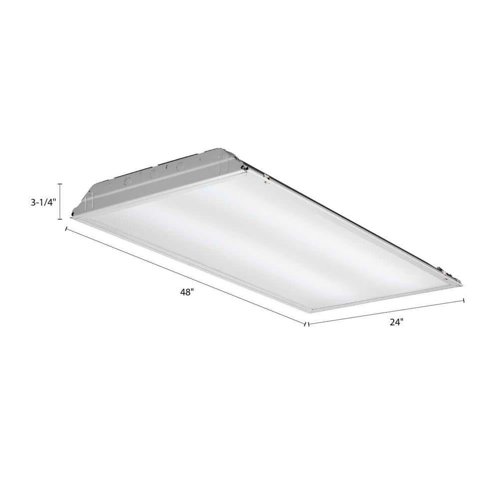 Lithonia Lighting Contractor Select GT 2 ft. x 4 ft. Integrated LED 4000 Lumens 4000K 120V Commercial Grade Recessed Troffer