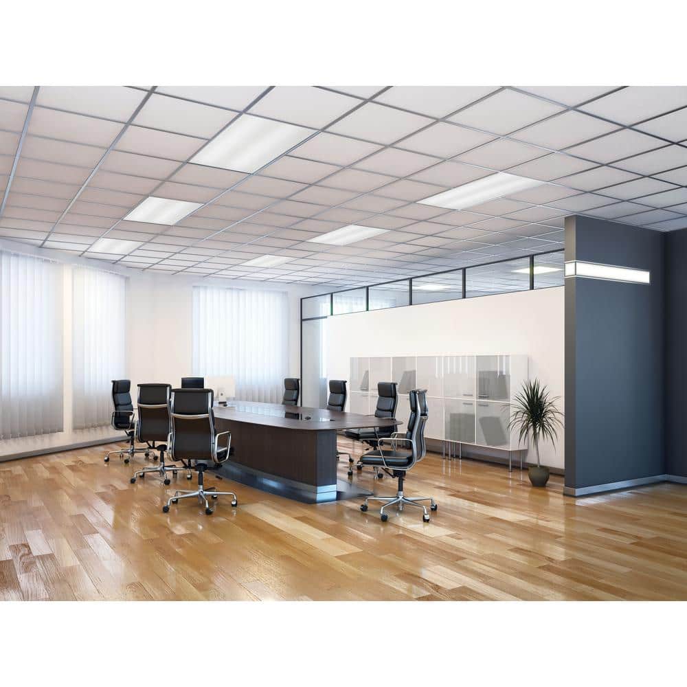 Lithonia Lighting Contractor Select GT 2 ft. x 4 ft. Integrated LED 4000 Lumens 4000K 120V Commercial Grade Recessed Troffer