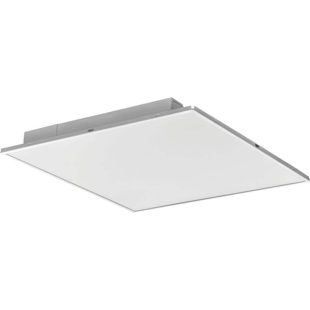 Lithonia Lighting 2 ft. x 2 ft. Fully Luminous White Integrated LED Lay-in Troffer with Smooth White Lens