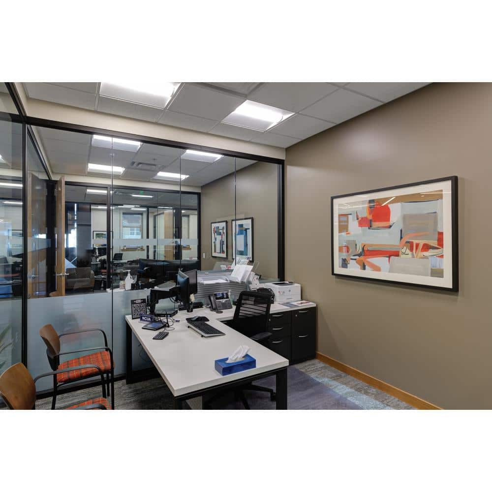 Lithonia Lighting 2 ft. x 2 ft. 30-Watt White Integrated LED Troffer