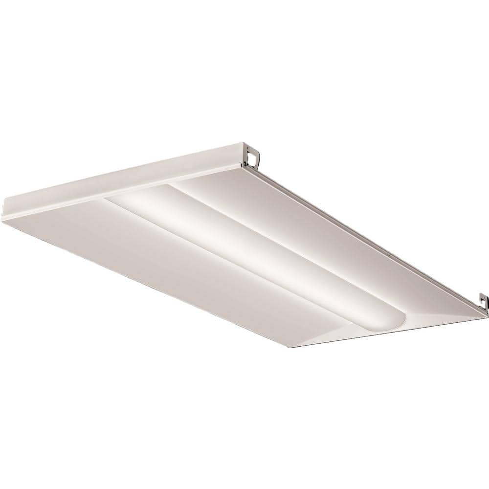 Lithonia Lighting 34-Watt White Integrated LED Troffer