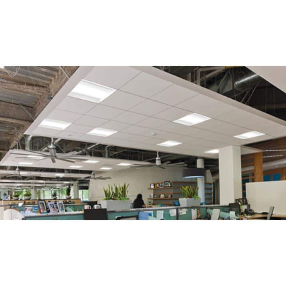 Lithonia Lighting 2FSL2 33L EZ1 LP840 2 ft. White LED Architectural Troffer