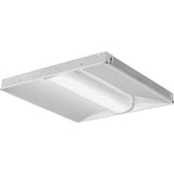 Lithonia Lighting Contractor Select BLC 2 ft. x 2 ft. 34 -Watt Equivalent Integrated LED White 3300 Lumens Curved Center Basket Troffer