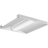 Lithonia Lighting Contractor Select BLC 2 ft. x 2 ft. 34 -Watt Equivalent Integrated LED White 3300 Lumens Curved Center Basket Troffer