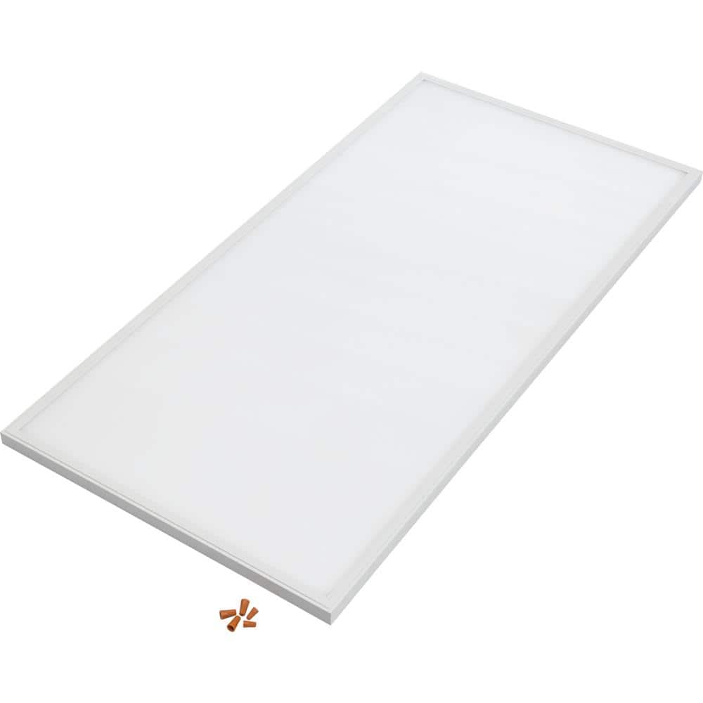 Lithonia Lighting Contractor Select CPANL 2 ft. x 4 ft. 4000/5000/6000 Lumens White Integrated LED Flat Panel Light